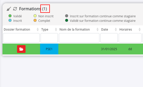 Nombre de lignes d'un tableau