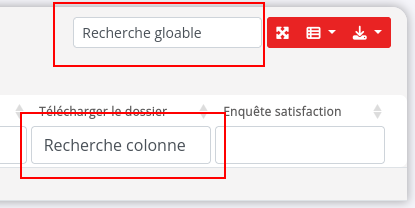 Rechercher dans un tableau